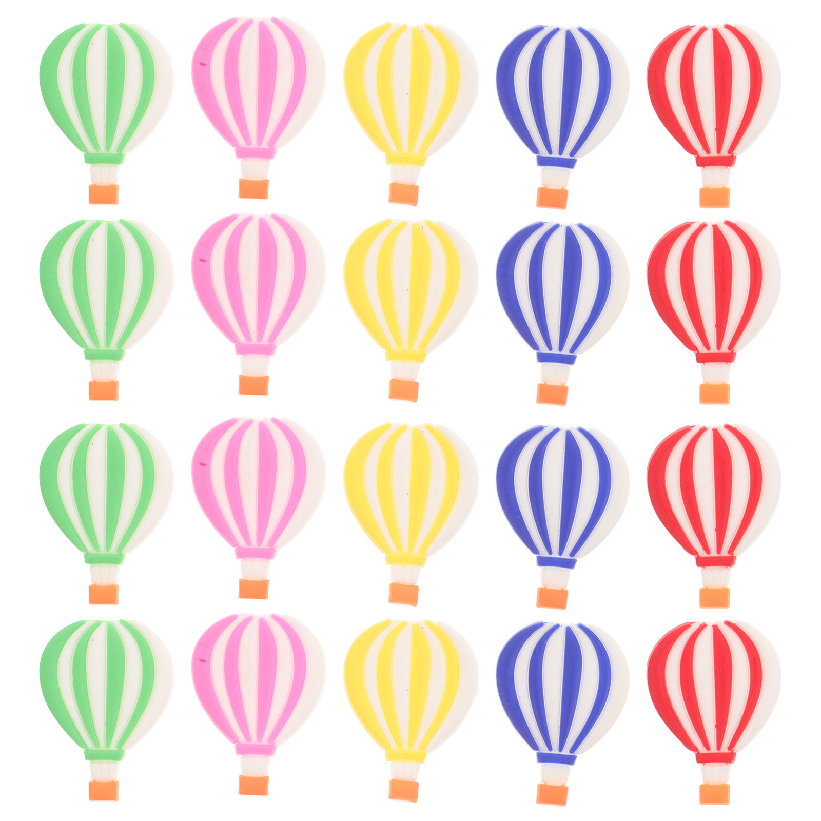 20Pcs Hot Air Balloon Phone Ca - Embellishment Crafts ulasan dan harga